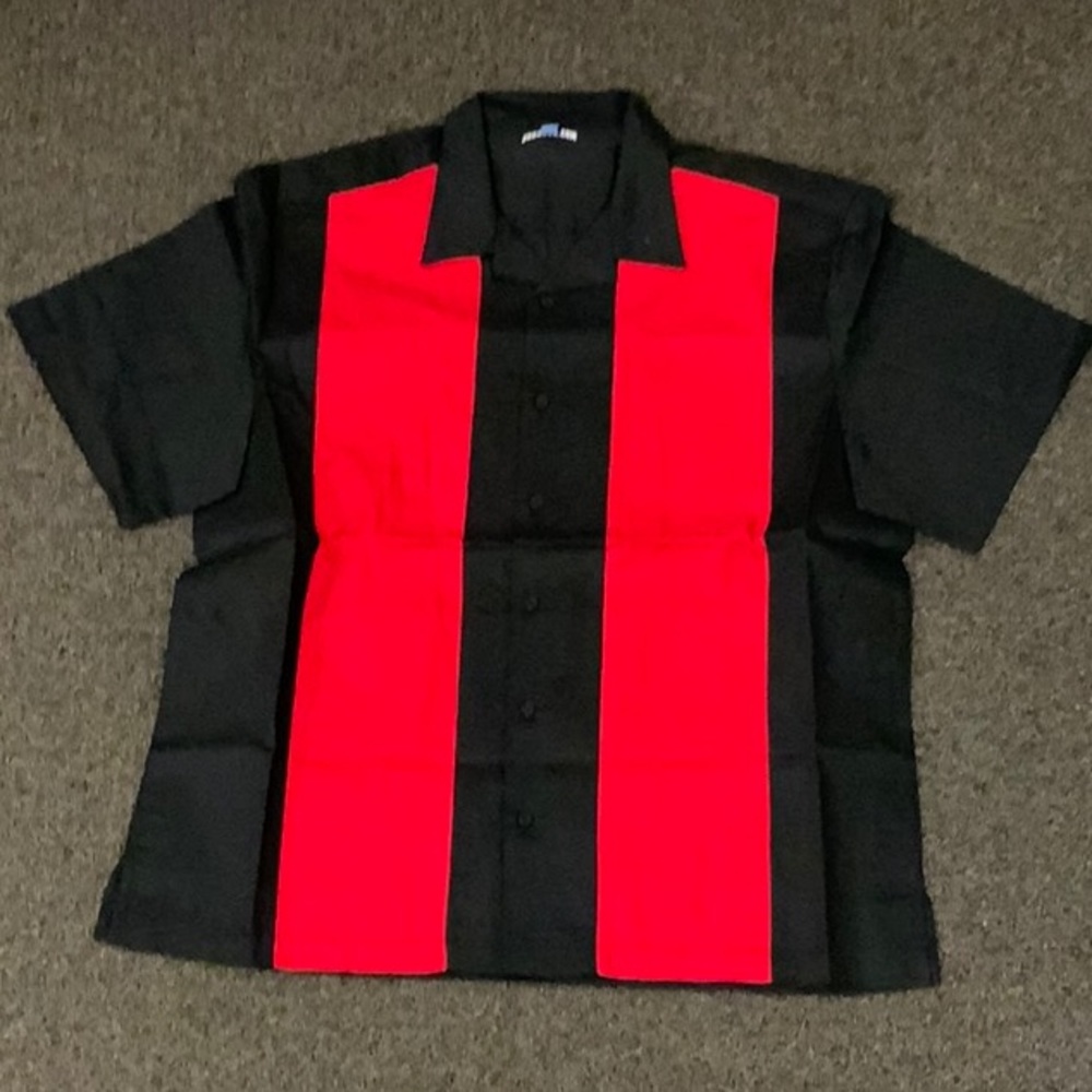 JoesUSA Red Bowling Tee